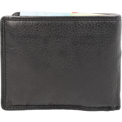Hochwertige Waschleder-Geldbörse, extra geschmeidig, Used -Look