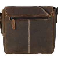 hochwertiger Unisex Messenger-Bag aus Büffelleder