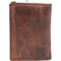 Hochwertige Waschleder-Geldbörse, extra geschmeidig