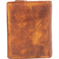 Hochwertige Waschleder-Geldbörse, extra geschmeidig