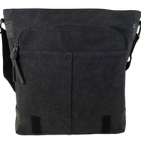 Großer Unisex Messenger Bag aus Canvas, DIN A4