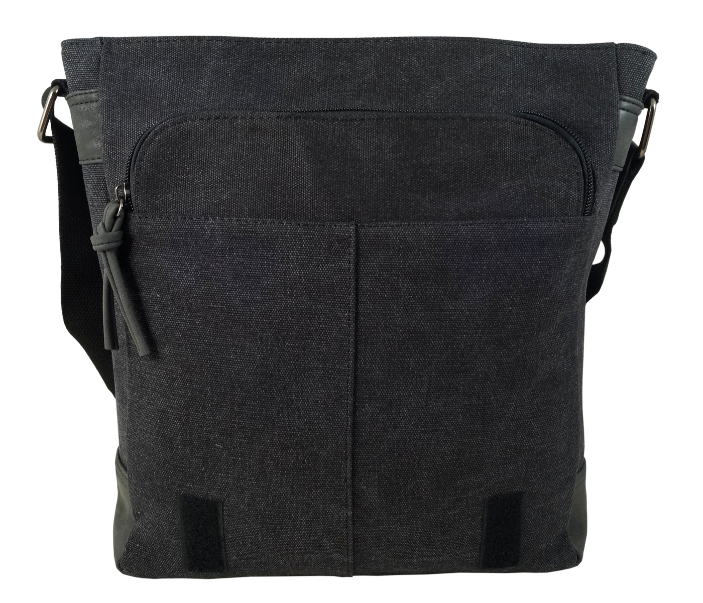 Großer Unisex Messenger Bag aus Canvas, DIN A4