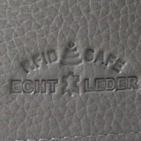 Luxus Damengeldbörse mit RFID-Blocker in edler Krokoprägung