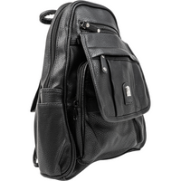 Sportlicher Tagesrucksack aus strapazierfähigem Kunstleder