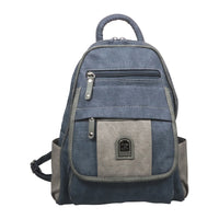 Sportlicher Cityrucksack aus belastbarem Kunstleder, wasserabweisend