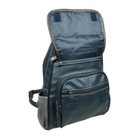 Sportlicher Cityrucksack aus belastbarem Kunstleder, wasserabweisend