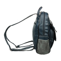 Sportlicher Cityrucksack aus belastbarem Kunstleder, wasserabweisend