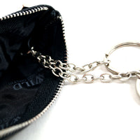 Schlüsseletui aus Rindleder mit 2 Schlüsselringen