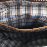 hochwertiger Unisex Messenger-Bag aus Büffelleder mit Vollausstattung