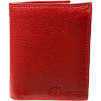 Vollledergeldbörse im Hochformat mit RFID-Blocker