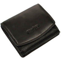 Kompakte Leder-Geldbörse mit Wiener Schachtel, extra geschmeidig