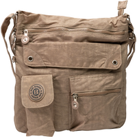 Leichte, in der Größe veränderbare Nylon-Umhängetasche