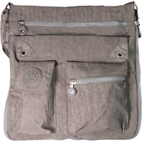 Leichte, in der Größe veränderbare Nylon-Umhängetasche