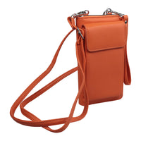 Handytasche mit Portemonnaie zum Umhängen, 8 Farben