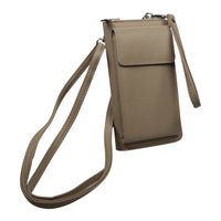 Handytasche mit Portemonnaie zum Umhängen, 8 Farben