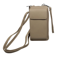 Handytasche mit Portemonnaie zum Umhängen, 8 Farben