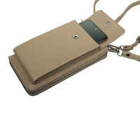 Handytasche mit Portemonnaie zum Umhängen, 8 Farben