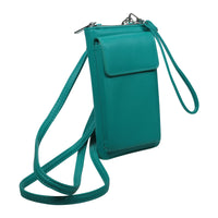 Handytasche mit Portemonnaie zum Umhängen, 8 Farben