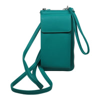 Handytasche mit Portemonnaie zum Umhängen, 8 Farben