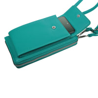 Handytasche mit Portemonnaie zum Umhängen, 8 Farben