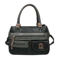 Praktische Damen Handtasche mit vielen Fächern