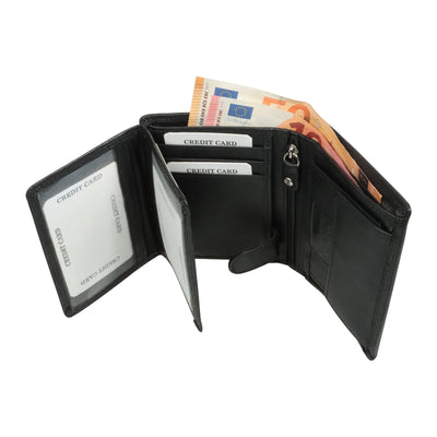 Hochwertige Nappaleder-Geldbörse, extra geschmeidig mit RFID
