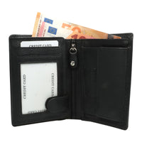 Hochwertige Nappaleder-Geldbörse, extra geschmeidig mit RFID