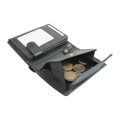 Hochwertige Nappaleder-Geldbörse, extra geschmeidig mit RFID