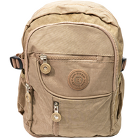 leichter Nylonrucksack mit Außenfächern - wasserabweisend und robust