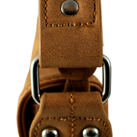 große Umhängetasche aus Kunstleder in Wildlederoptik