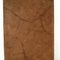 kompakte kleine Brieftasche für Karten und Dokumente, Rindsleder