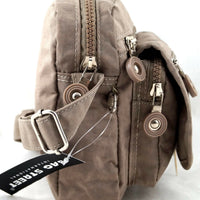 leichte, kleine Umhängetasche aus wasserabweisendem Nylon