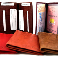 kleine Brieftasche aus weichem Rindsleder