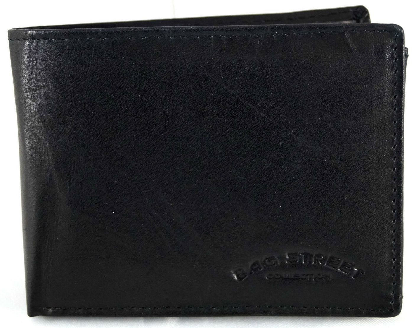 klassische Bifold-Geldbörse aus weichem Echt Leder