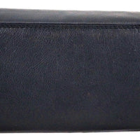 klassische Damengeldbörse aus weichem Rindsleder mit RFID-Blocker