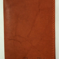 kompakte kleine Brieftasche für Karten und Dokumente, Rindsleder