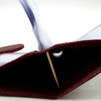 Edles Kartenetui mit praktischen Details, Echt Leder