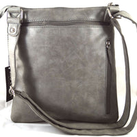 sportliche Umhängetasche mit vielen Außentaschen