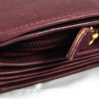 klassische Damengeldbörse aus weichem Rindsleder mit RFID-Blocker