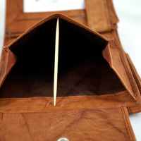 Klassische Bifold-Börse aus weichem Echt Leder