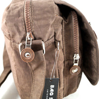 leichte Umhängetasche aus wasserabweisendem Nylon, Unisex