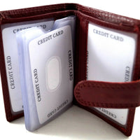 Edles Kartenetui mit praktischen Details, Echt Leder