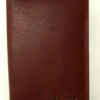 praktisches kleines Dokumentenetui aus Rindsleder