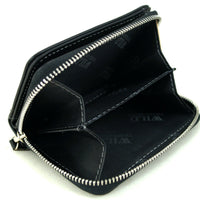 kleine Geldbörse mit Reißverschlussmünzfach, Außenfach und RFID-Blocker