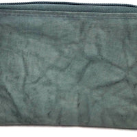 kompakte Damengeldbörse aus weichem Rindsleder mit außen liegendem Münzfach