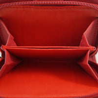 kompakte Damengeldbörse aus weichem Rindsleder, RFID-safe