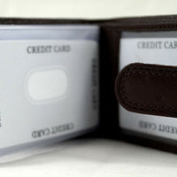 Edles Kartenetui mit praktischen Details, Echt Leder