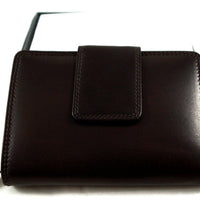 Premium Geldbörse aus poliertem Echt Leder