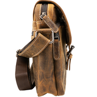 Messenger-Bag für Sie und Ihn aus geöltem Büffelleder