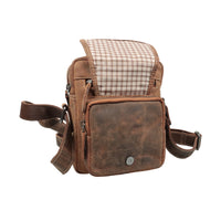 Hochwertiger Messenger-Bag aus Büffelleder für Sie und Ihn